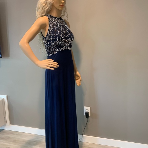 Blue Long Evening Dress! - Picture 7 of 14